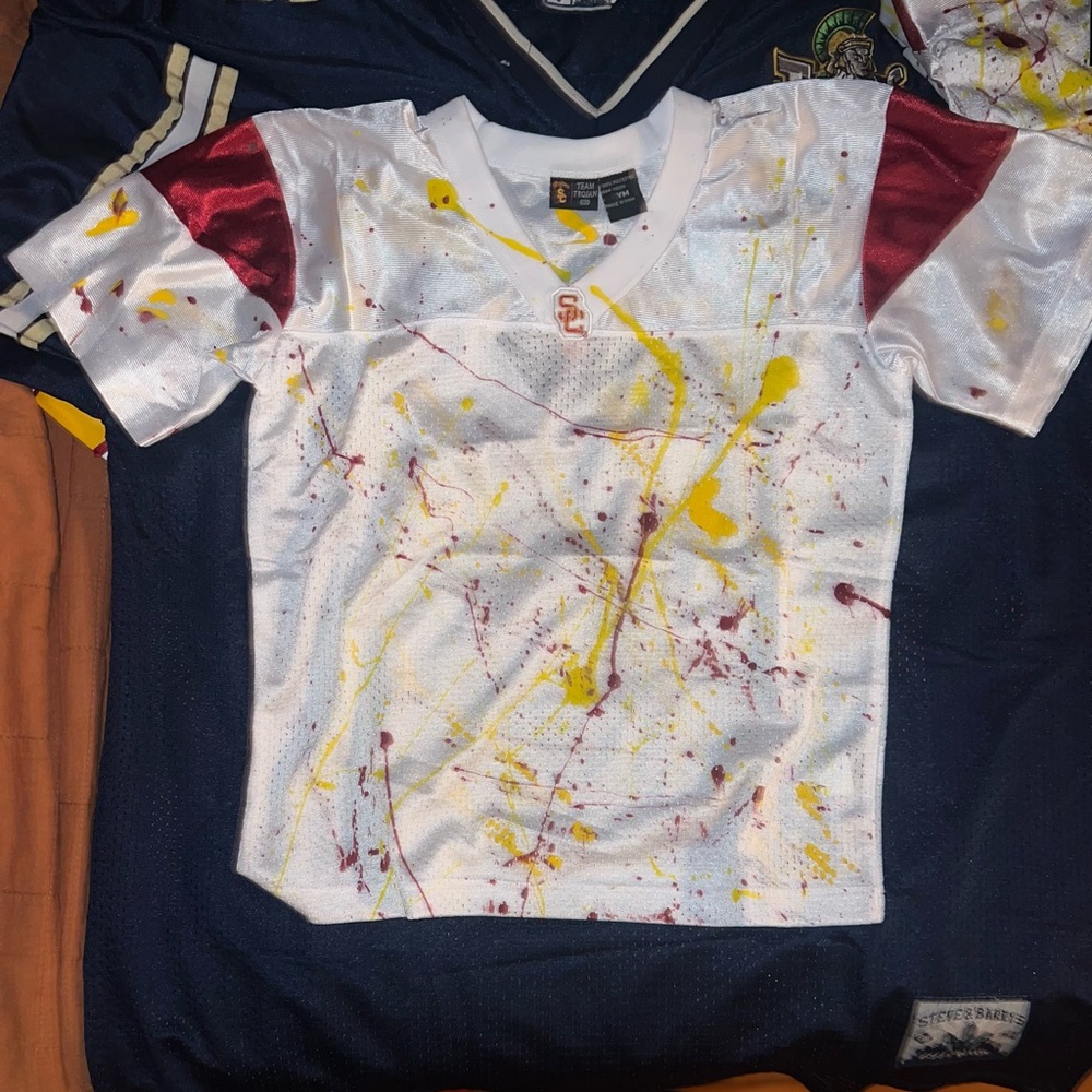 Little kids Nike USC jerseys and toddlers